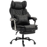 Executive Office Chair, Leathaire Big and Tall Office Chair 400 lbs with Wide Seat, Reclining, Lumbar Support