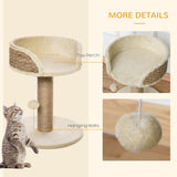 Arbre à chat avec griffoir, petite tour pour chat intérieur pour chats - 16