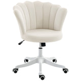 Office Chair, Armless Swivel Desk Chair with Adjustable Height, Tilt Function for Office