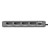 StarTech.com Adaptateur Poste de Travail USB-C vers Quad-Monitor, 4K 60Hz Affichage