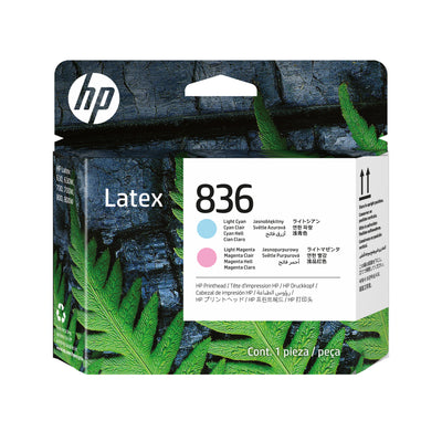 HP 836 Light Cyan/Light Magenta Latex Printhead print head Thermal ink