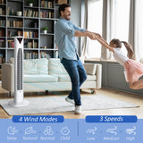 Freestanding Tower Fan Cooling for Home Bedroom with 3 Speed