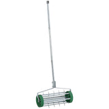 Manual Lawn Aerator with Adjustable Handle