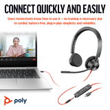 HP Poly Blackwire 3325 Microsoft Teams USB-C Headset