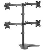 Support de bureau premium pour quatre écrans 30 pouces