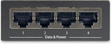 StarTech.com 4 Port Gigabit Midspan - PoE+ Injector - 802.3at and 802.
