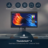 ViewSonic VP2788-5K Moniteur 5K 27 pouces compatible Mac avec 100 % sRGB, 99 % D