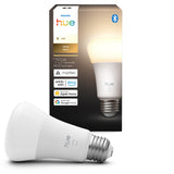 Philips Hue Smart LED A19 Bulb, Warm White Light 2700K, E26 Base, 10.5