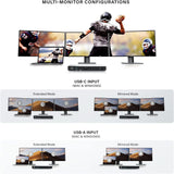 Station d'accueil universelle ALOGIC Triple Écran 4K DX3 avec 100W pour Ordinateur Portable