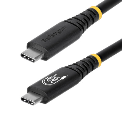 StarTech 6ft (1.8m) USB4 Cable, 20Gbps, USB-IF Certified USB-C Cable