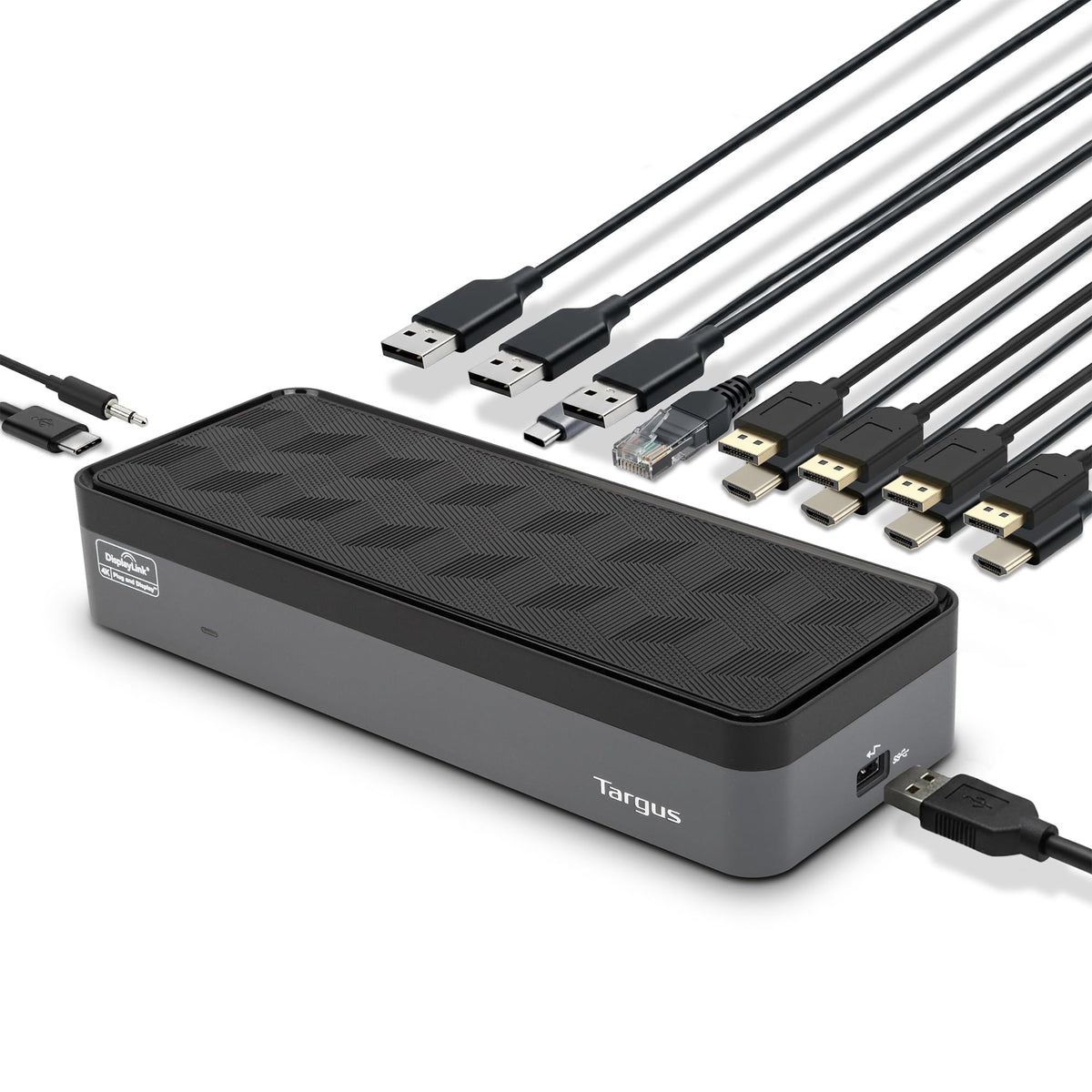 Station d'accueil universelle Targus USB C avec Quad 4K (QV4K), simple 5K/Q