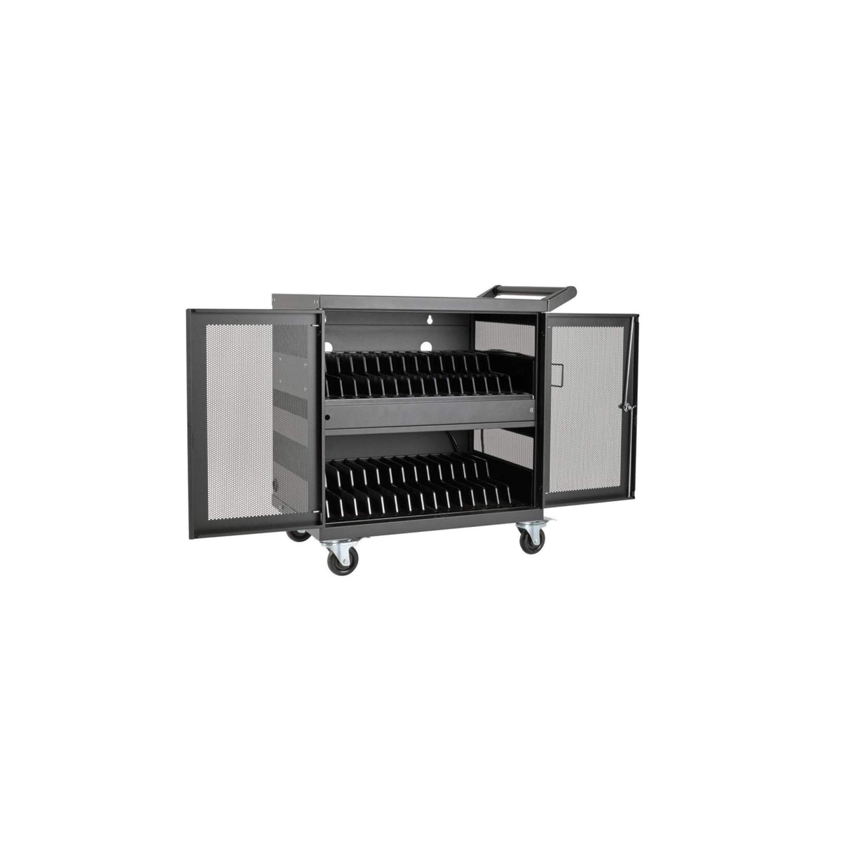 Tripp Lite 32-Port USB Charging Cart Storage Station for iPad and Andr