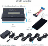 StarTech.com 1:1 Standalone Hard Drive Duplicator & Eraser, SATA HDD/S