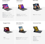 Logitech Combo Touch iPad Pro 12.9-inch (5th, 6th gen - 2021, 2022) Ke