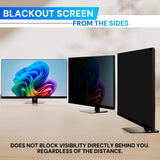 24 Inch Computer Privacy Screen Filter for 16:10 Widescreen Computer M