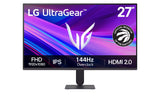 LG Gaming Monitor 27G411A-B Ultragear 27-inch/Full HD (1920 x 1080) /