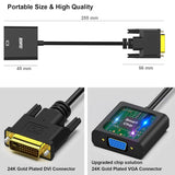 BENFEI Active DVI-D to VGA Adapter, DVI-D 24+1 to VGA Male to Female A