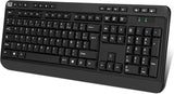 Adesso AKB-132CB-FR Multimedia Desktop French Layout Keyboard & Mouse