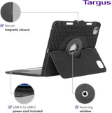 Targus VersaVu Étui Clavier Bluetooth pour iPad Pro 11 pouces (M4) – 360