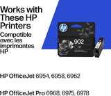 HP 902, Ink Cartridge, Black, Works with HP OfficeJet 6900 Series