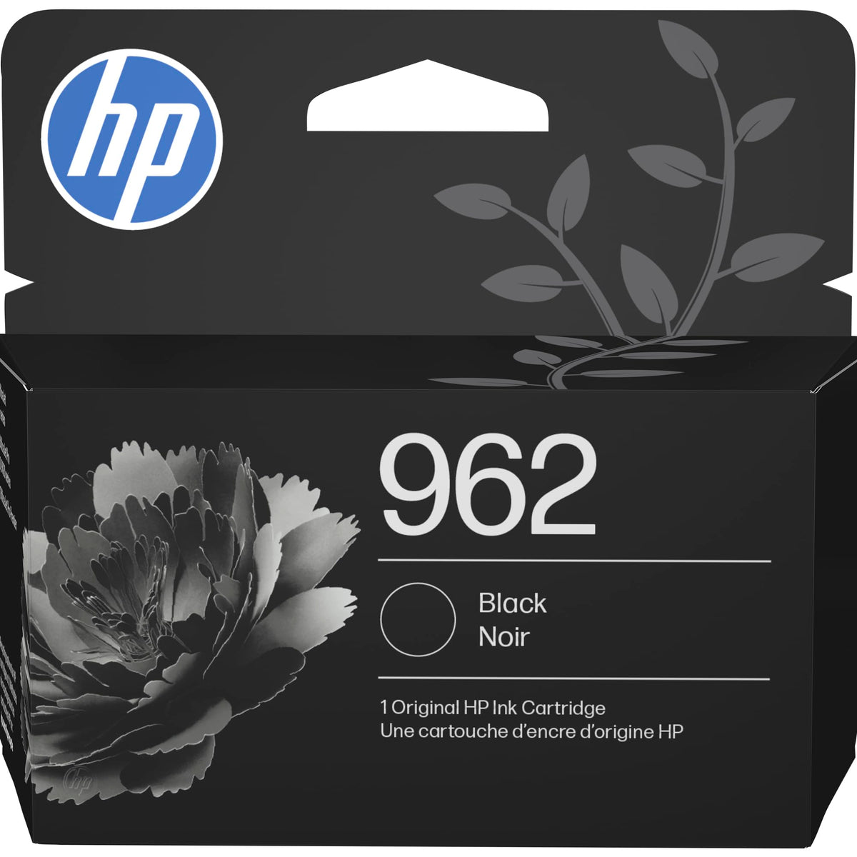 Original HP 962 Black Ink Cartridge, Works with HP OfficeJet 9010 Ser