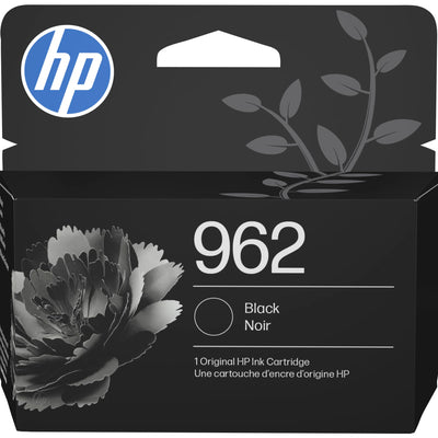 Cartouche d'encre noire HP 962 authentique, compatible avec la série HP OfficeJet 9010