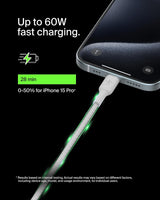 Belkin BoostCharge Braided USB-C to USB-C Cable (1M/3.3ft) for iPhone