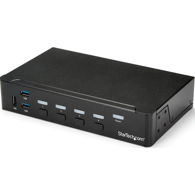 StarTech.com 4–Port HDMI KVM, HDMI KVM Switch, 1080p, USB 3.0 and Audi