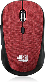 Adesso iMouse S80B 2.4Ghz Fabric Wireless Fabric Mini Optical Mouse 5-