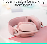 Logitech Zone Vibe 100 Lightweight Wireless Over Ear Headphones with N