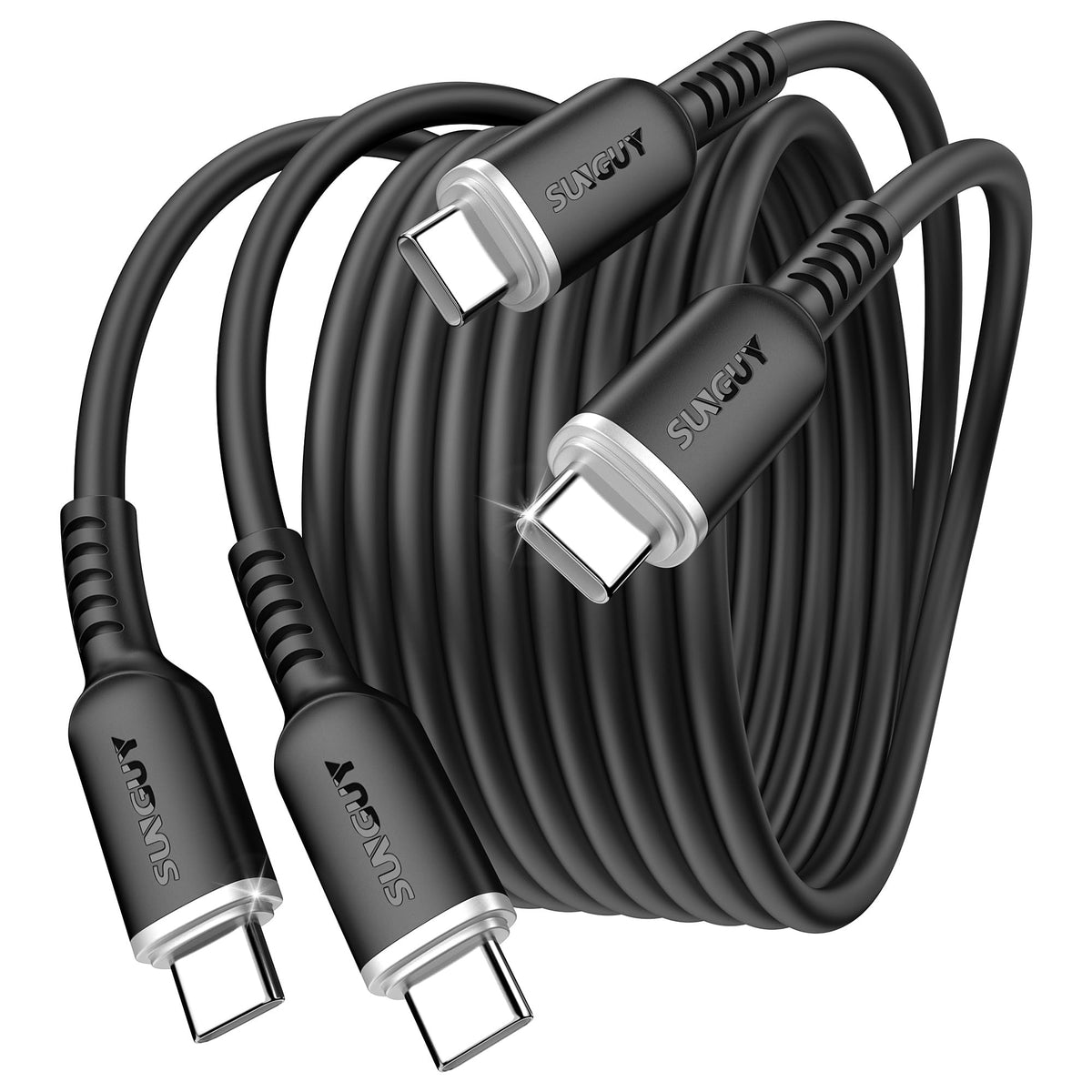 Targus Hyper Silicone USB-C to USB-C 60W (1.5M/5) Charging Cable - White