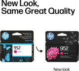 Cartouche d'encre magenta HP 952 authentique, compatible avec HP OfficeJet 8702