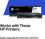HP 206A (W2111A) Cyan Original Toner Cartridge L Cyan