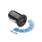 Cable Matters 2-Pack 4.8A 24W Flush Mount Dual USB Car Charger, Compac