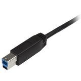 StarTech.com USB C to USB B Printer Cable – 6 ft / 2m – USB C Printer