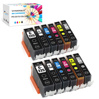 F FINDERS&CO Compatible Ink Cartridge Replacement for Canon PGI-225 CL