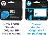 HP 923 Cyan Original Ink Cartridge L Cyan