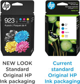 Cartouche d'encre originale HP 923 CMYK paquet de 4 L Cmyk