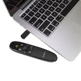 Télécommande de présentation sans fil StarTech.com avec pointeur laser vert - 9