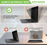 StarTech Magnetic Privacy Screen for 16-INCH 16:10 Laptop, Reversible Filter, Computer Screen Protector, VIEW Angle 60 DEG (+/- 30 DEG), TAA, Blue