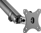 Amer Mounts Single Monitor Mount with Articulating Arm, 15'' to 32'' (