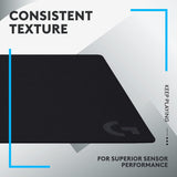 Logitech G840 XL Cloth Gaming Mouse Pad - 0.12 in Thin, Stable Rubber