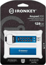 Kingston IronKey Keypad 200 128GB USB Flash Drive
