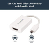 Adaptateur USB-C vers HDMI 2.0 StarTech.com avec alimentation - 4K 60 Hz U