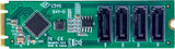 StarTech 4-PORT M.2 to SATA Adapter Card, M.2 PCIE 3.0 to SATA HDD/SSD Expansion Card, ASM1064 Chipset, M.2 NVME to 4X HDD/SSD for Windows/Macos/Linux