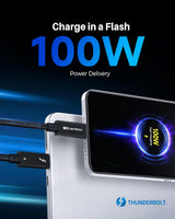 Cable Matters [Intel Certified] 40Gbps Active Thunderbolt 4 Cable 6.6