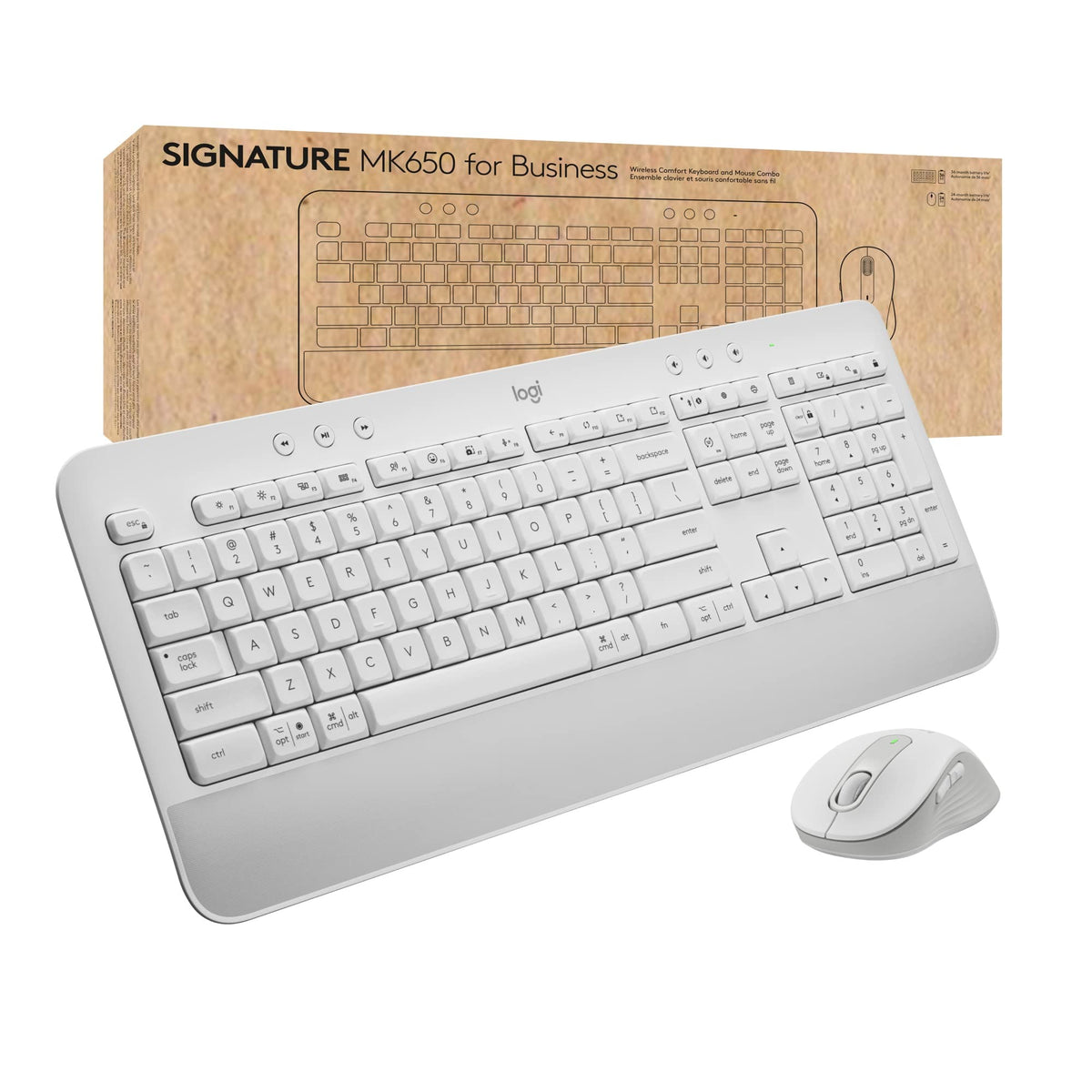 Logitech Signature MK650 Combo for Business, Wireless Mouse and Keyboa