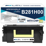 LCL B281H00 Black High Yield Toner Cartridge Replacement for Lexmark B