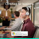 Logitech Zone Wired 2 for Business - Noise-Canceling Headset with Adap
