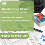 Cartouche de toner 827A compatible avec la cartouche de toner jaune HP 827A CF302A